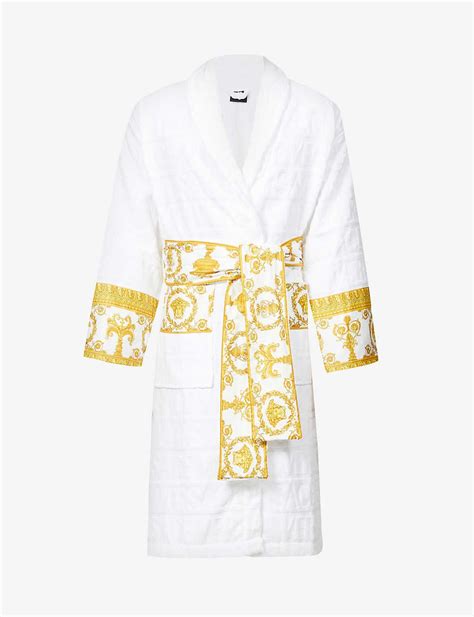 versace bathrobe nz|versace bathrobe selfridges.